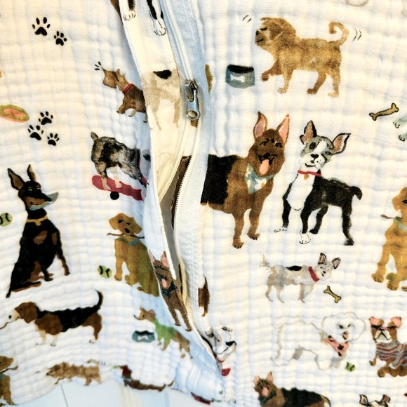Little Unicorn Cotton Muslin Sleep Bag - Woof - EUC - Size Small - Picture 7 of 8